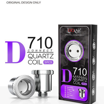 5PCS Lookah 710 Quartz Dish Coils D Replacement