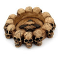 SKULLS ASHTRAY GOTHIC STYLE 4.5-INCH