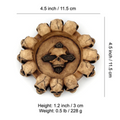 SKULLS ASHTRAY GOTHIC STYLE 4.5-INCH