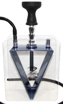 Zebra Fountain Hookah - 1 Hose