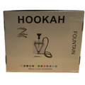 Zebra Fountain Hookah - 1 Hose