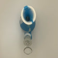 VIBRANT SILICONE VASE WATER PIPE - 6.25 INCHES - 14MM