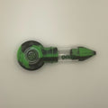 Ooze Bowser Silicone Glass Travel Pipe - Slime Green
