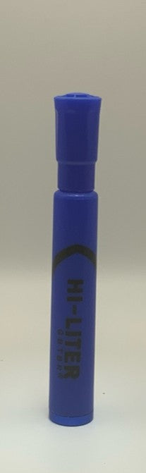 5.2" Discreet Hi Liter Marker Shape Aluminum Smoking Pipe 