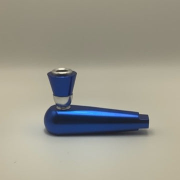 4" Anodized Metal Smoking Pipe