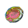 RAW PRISM GLASS ASHTRAY V2 (RAINBOW)