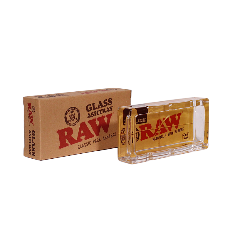 RAW CLASSIC PACK GLASS ASHTRAY