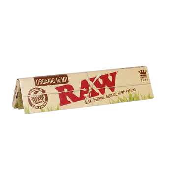RAW Organic Hemp King Slim Rolling Paper