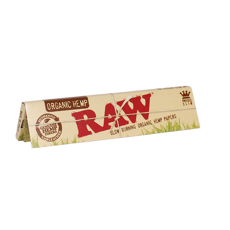 RAW Organic Hemp King Slim Rolling Paper