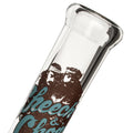 15" 7mm Thick Can I Be Blunt Beaker Base Water Pipe